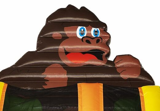 Kup spektakularną nadmuchiwaną zjeżdżalnię z motywem goryla z obiektami 3D dla dzieci. Zamów nadmuchiwane zjeżdżalnie już teraz online w JB Dmuchańce Polska