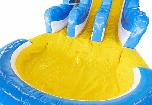 Kup dużą dmuchaną zjeżdżalnię z podwójną zjeżdżalnią dla dzieci