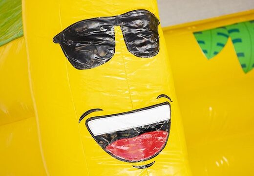 Nadmuchiwana standardowa poduszka powietrzna z bananami i małpami na sprzedaż dla dzieci