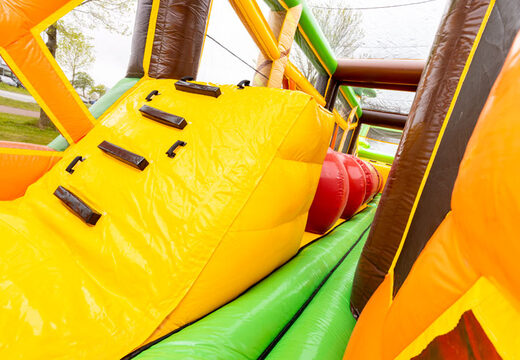 Mega tor przeszkód o tematyce dżungli na sprzedaż