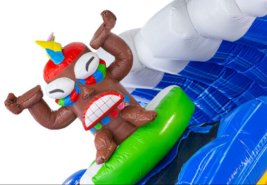 Do sprzedania dmuchana zjeżdżalnia wodna Waterslide D22 Hawaii z motywem tropikalnym