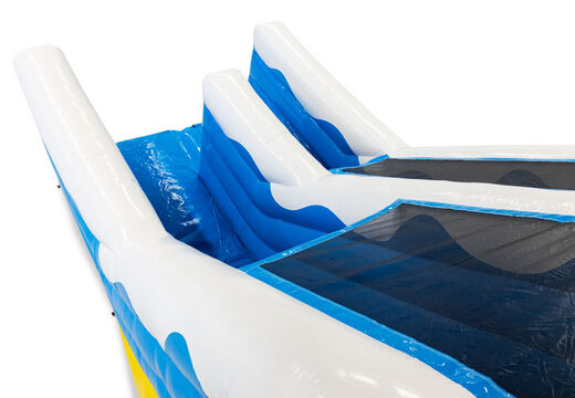 Zamów online zjeżdżalnię 4 w 1 z motywem Gumowej Kaczuszki dla swoich dzieci. Kup teraz dmuchane zjeżdżalnie online w JB Dmuchańce Polska