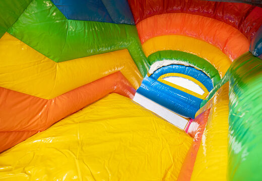 Sprzedam nadmuchiwaną poduszkę powietrzną Mini Multiplay z motywem Jednorożca dla Twoich dzieci. Zamów nadmuchiwane poduszki powietrzne w JB Dmuchańce Polska