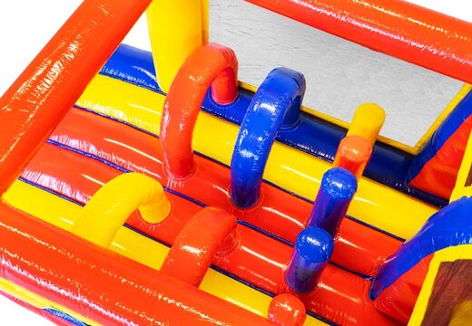 Dmuchany tor przeszkód standard o długości 13 metrów dla dzieci. Kup nadmuchiwane tory przeszkód online już teraz w JB Dmuchańce Polska