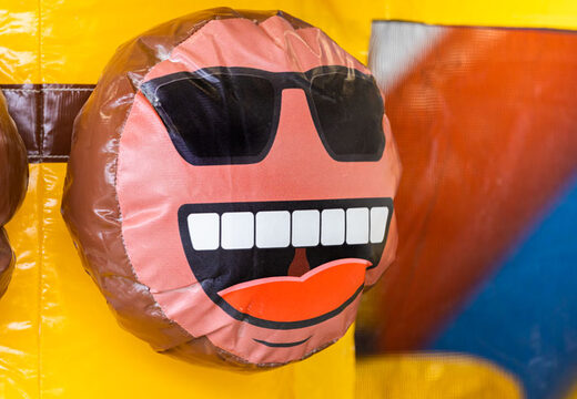 Zamów dmuchany dmuchany zamek Multi Slide ze zjeżdżalnią w karaibskim stylu dla dzieci. Kup dmuchane zamki online w JB Dmuchańce Polska