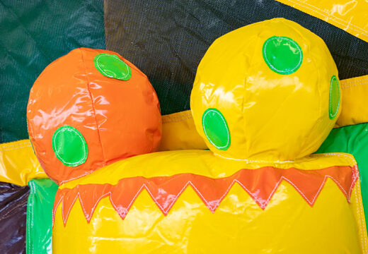 Zamów nadmuchiwany dmuchany zamek dino z wieloma pudełkami