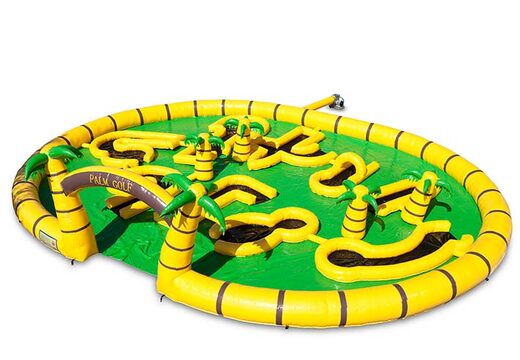 Gra w golfa z motywem palmy