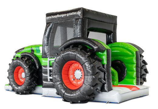 Zamów przyciągający wzrok dmuchany zamek z danymi firmy