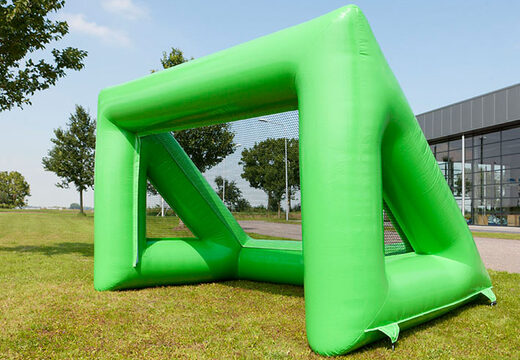 Zamów łatwą do przeniesienia bramkę piłkarską online w JB Inflatables