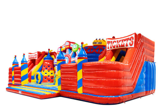 Bok Slideworld rollercoaster z diabelskim młynem i biletami