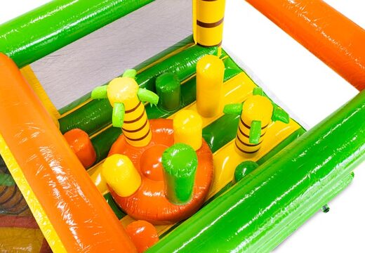 Element toru przeszkód Pillar Dodger, motyw dżungli