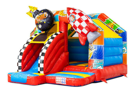 Zamów online kombinację zjeżdżalni w tematyce komiksowej od JB w Meppel