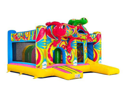 Bok Multiplay Ibiza różowy zielony salamandry