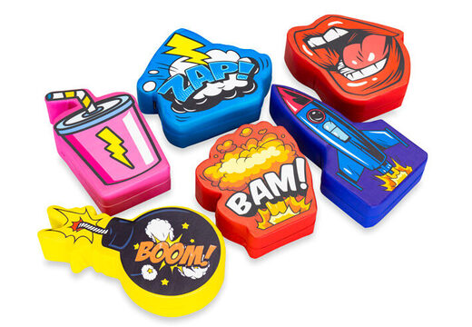 Zestaw Softplay w temacie komiksowych obrazków zwierząt