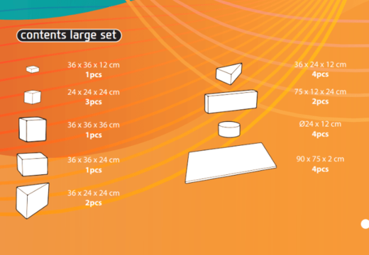 Kup zawartość zestawu Softplay Large w standardowym temacie online