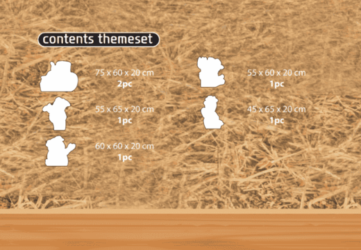 Zawartość zestawu tematycznego Softplay w tematyce farmy zamówić online w JB