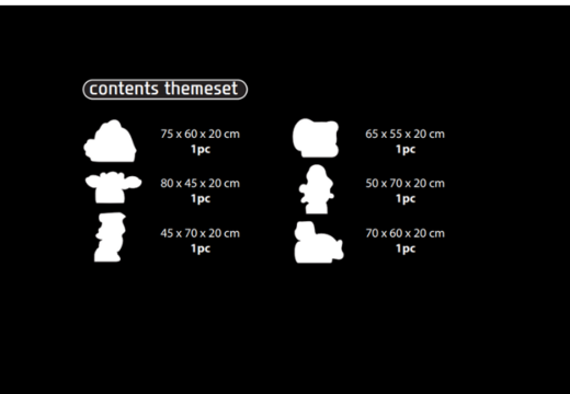 Zawartość zestawu tematycznego Softplay w tematyce Pirat - Świat Morski zamówić online w JB