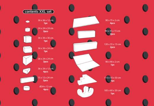 Zamów zawartość zestawu Softplay XXL w temacie Flamingo - Hawaje od JB Inflatables w Meppel